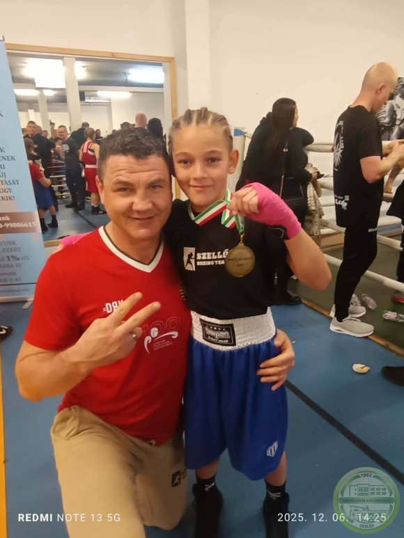 Csillogó érmet hozott a Mikulás